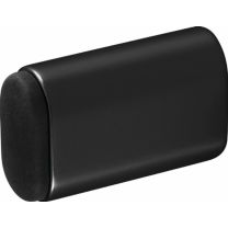 HERMETA Wandtürpuffer 4700 / 4702 / 4704 Aluminium schwarz eloxiert Länge 60 mm