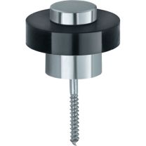 FSB Bodentürpuffer 38 3881 Ø 45 mm Höhe 34 mm Aluminium naturfarbig / F1 Dübelmontage