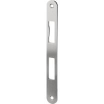 BKS Schließblech B 9000 Edelstahl Breite 24 x Länge 235 mm abgerundet DIN rechts flach