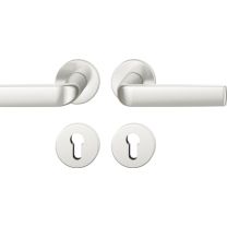FSB Rosettengarnitur 12 1267 Aluminium 0105 rund PZ DIN links / rechts D/D