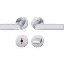 FSB Rosettengarnitur 12 1267 Edelstahl 6204 rund WC DIN links / rechts D/D