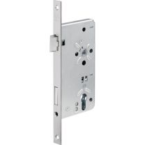 BKS Haustür-Einsteckschloss 0024 PZW 20/55/92/10 mm DIN links silber käntig