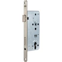 BKS Haustür-Einsteckschloss 0024 PZW 20/65/92/10 mm DIN links silber abgerundet