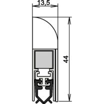 ATHMER Türdichtung Wind-Ex 1-311 1-seitig Länge 1110 mm weiß Holztüren