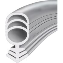 ELLEN Renovierungsdichtung Universeal Plus Länge 25 m Breite 8 mm zum Einziehen TPE blank dunkelbraun
