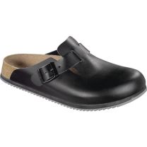 BIRKENSTOCK Clog Boston SL Größe 41 schwarz Obermaterial: Leder EN ISO 20345 SRA
