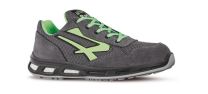 U.POWER Sicherheitsschuh Point Gr.45 grau/grün Veloursleder/Nylon S1PSRC EN20345 U-Power