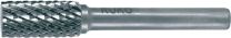RUKO Frässtift ZYA D.3mm Kopf-L.14mm Schaft-D.3mm HM Blank Verz.KVZ 4