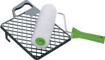 JeCo Farbrollerset Vestan B.240mm Florhöhe 20mm Kern-D.43mm 6mm m.Abstreifgitter