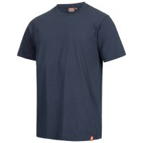 NITRAS MOTION TEX LIGHT, T-Shirt, vorgewaschen, Rundhals, Nackenband, 100% Baumwolle, 160g, UV-Schutz UPF 40+ je nach Farbe, STANDARD 100 by OEKO-TEX® - Gr. XS - 6XL - Farbe: marineblau - 1 Stück
