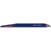 BOSCH Säbelsägeblatt Expert Tough Wood Länge 300 mm Breite 25 mm Zahnteilung TPI 3 8,5 mm S-Schaft 1 Stück / Karte