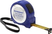 PROMAT Taschenrollbandmaß L.8m B.25mm mm/cm EG II ABS Selbstarretierung