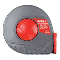 SOLA Kapselbandmaß SATELLITE Länge 20 m Bandbreite 10 mm mm/mm EG II Kunststoff Stahlmaßband