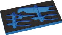 PROMAT Werkzeugmodul Leereinlage 1/3-Modul 4000 871 230,4-tlg.