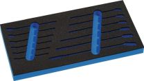 PROMAT Werkzeugmodul Leereinlage 1/3-Modul 4000 871 234,12-tlg.
