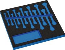 PROMAT Werkzeugmodul Leereinlage 2/3-Modul 4000 871 236,12-tlg.