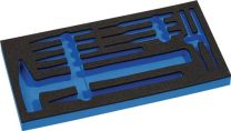 PROMAT Werkzeugmodul Leereinlage 1/3-Modul 4000 871 243,11-tlg.