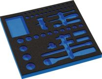 PROMAT Werkzeugmodul Leereinlage 2/3-Modul 4000 871 249,55-tlg.