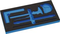 PROMAT Werkzeugmodul Leereinlage 1/3-Modul 4000 871 252,6-tlg.