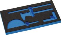 PROMAT Werkzeugmodul Leereinlage 1/3-Modul 4000 871 253,4-tlg.