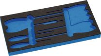 PROMAT Werkzeugmodul Leereinlage 1/3-Modul 4000 871 238,9-tlg.