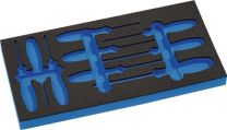 PROMAT Werkzeugmodul Leereinlage 1/3-Modul 4000 871 239,9-tlg.