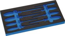 PROMAT Werkzeugmodul Leereinlage 1/3-Modul 4000 871 240,8-tlg.