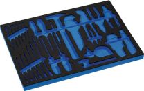 PROMAT Werkzeugmodul Leereinlage 3/3-Modul 4000 871 255,44-tlg.