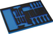 PROMAT Werkzeugmodul Leereinlage 3/3-Modul 4000 871 256,37-tlg.
