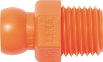 LOC-LINE Gewindenippel Gr. 1/4 R 1/4 Btl. m. 4 St. Loc-Line