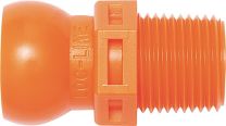 LOC-LINE Gewindenippel Gr. 1/2 R 3/8 Btl. m. 4 St. Loc-Line