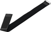 JeCo Klettbinder L.130mm B.16mm PA schwarz 20St./Btl.