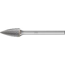 PFERD Kleinfrässtift Form K SPG D.6mm Kopf-L.13mm Schaft-D.3mm HM Verz.5