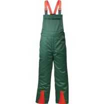 FELDTMANN Schnittschutzlatzhose FICHTE Größe 58 grün/rot