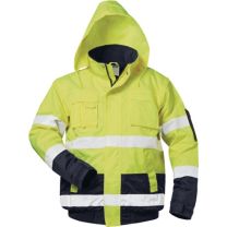SAFESTYLE Warnschutz-Pilotjacke HASSO Größe XL fluoreszierend gelb/marine