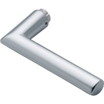 HOPPE Türdrückerlochteil Stockholm 1140 Aluminium F1 / naturfarbig Vierkant 8 mm DIN links / rechts