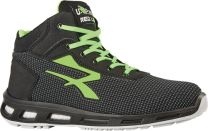 U.POWER Sicherheitsstiefel RedLion HARD Gr.46 schwarz/grün S3 SRC ESD EN20345