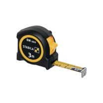 STABILA Taschenrollbandmaß BM 100 Länge 3 m Breite 16 mm mm/mm EG II ABS / TPE Metall-Clip