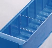 PROMAT Trennw.f.Regalkasten B.91mm Styrolux transp.10St./Btl.