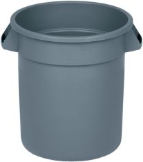 RUBBERMAID Mehrzwecktonne grau 38l PE Außen-Ø400xH435mm