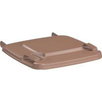 SULO Deckel Polyethylen braun passend für Müllgroßbehälter 120 l