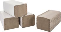 ELOS Papierhandtücher 1-lagig natur L230xB250ca.mm f.9000 469 080 5000 Tücher/KT