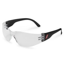 NITRAS VISION PROTECT BASIC, Schutzbrille, Tragkörper schwarz, Sichtscheiben klar, EN 166 - 12 Stück