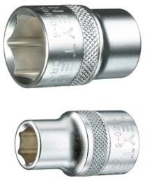 Steckschlüssel-Einsätze 1/2" Sechskant 22 mm