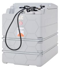 Cemo Dieseltankanlage, Indoor Basic, Vol. 2500 l, 4 m Befüllschlauch, Gewicht 220 kg, mit E-pumpe 56 l/min, 10293