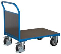 VARIOfit Schwerlast-Stirnwandwagen, Ladefläche LxB 1200x800 mm, Außenmaße LxBxH 1330x800x1015 mm, Traglast 1000 kg, sw-800.182