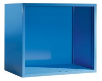 Lista Aufsatzschrank für Flügeltüren, BxTxH 717x725x1000 mm, RAL 5012, passend zu Schubladenschrank 36x36 E, 62.612.010