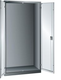 Lista CNC-Flügeltürenschrank ohne Einrichtung, ohne Einzelschubladensperre, BxTxH 1038x691x1950 mm, RAL 7035, 79.676.020