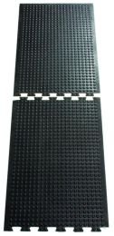 COBA Europe Arbeitsplatzmatte - Gummi - schwarz - BxTxH 600x900x14 mm