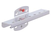 Bithalter, für 7 Bits, BxTxH 150x35x10 mm, ähnlich RAL 9006 aluminium